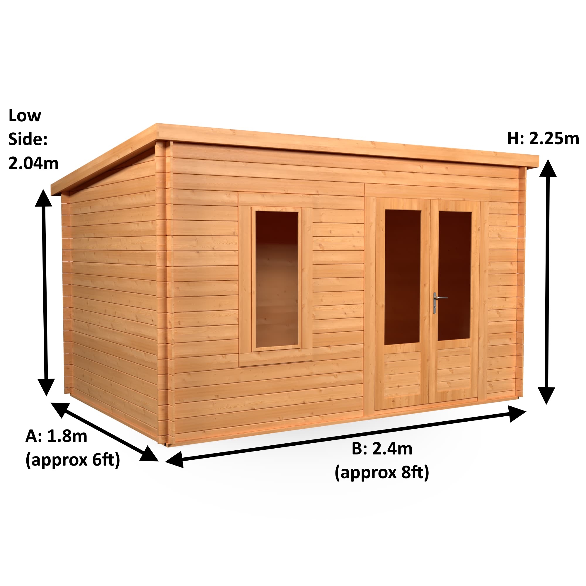 1.8x3.0 Charnwood Pent A Modern 33mm - Image 5
