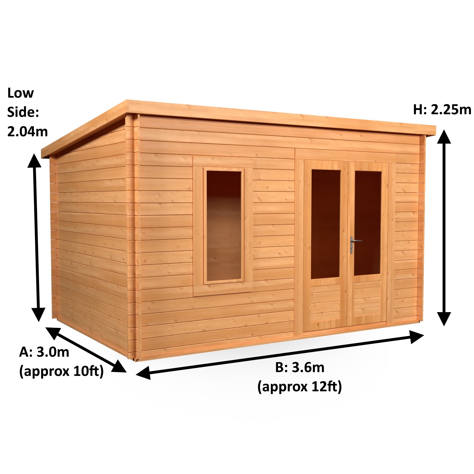3.0x3.6 Charnwood Pent A Modern 33mm - Image 5