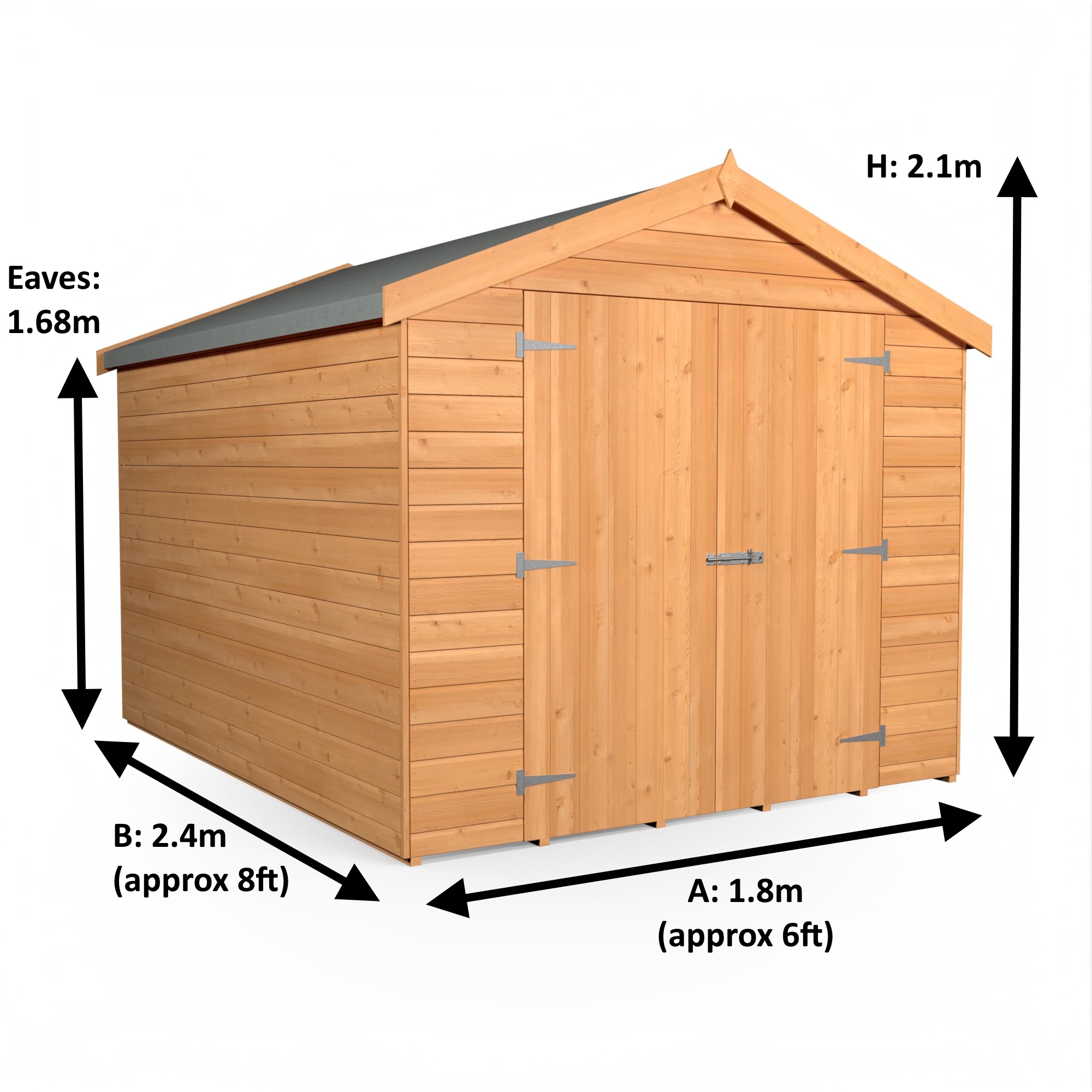1.8x2.4 Warwick Double Door - Image 4