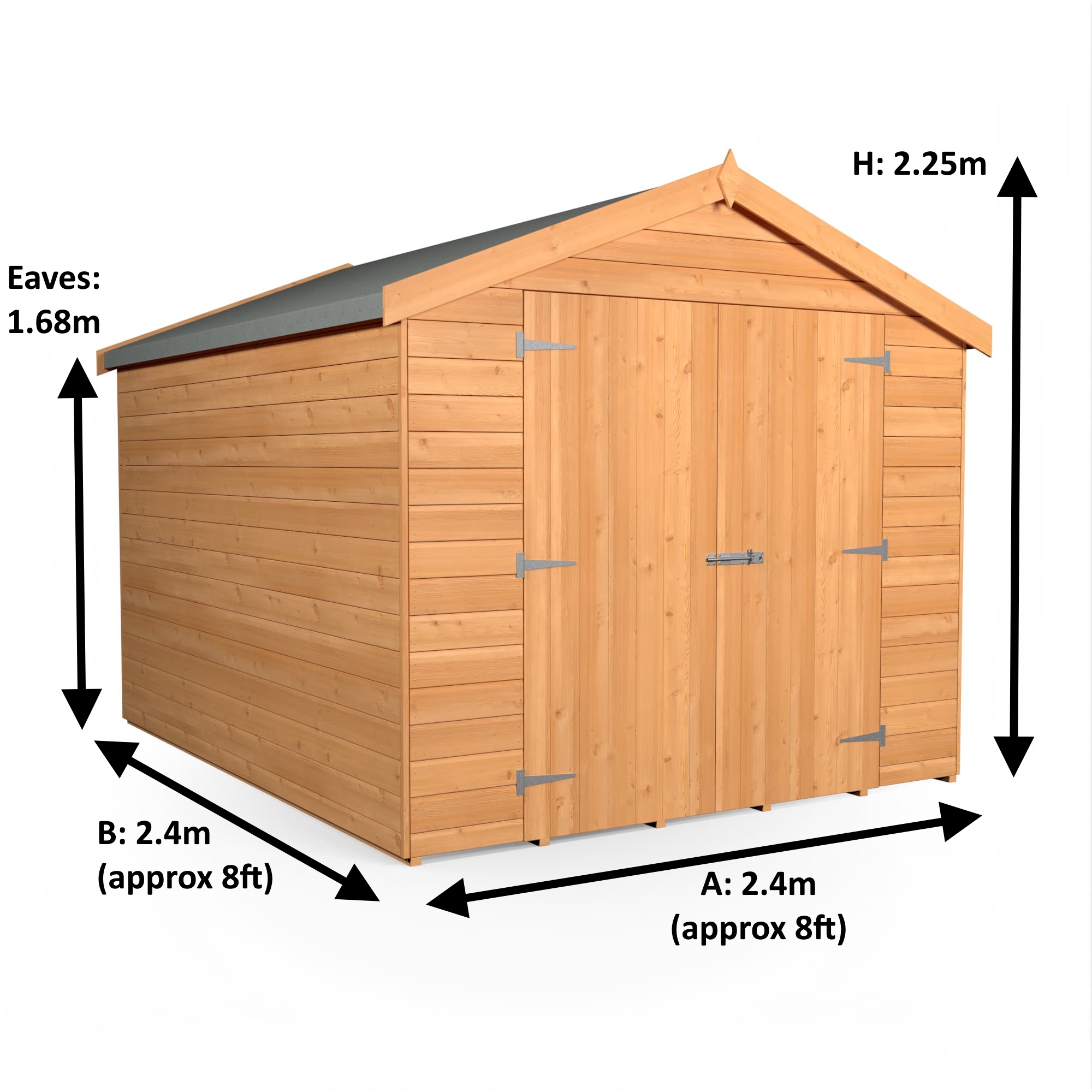 2.4x2.4 Warwick Double Door - Image 4