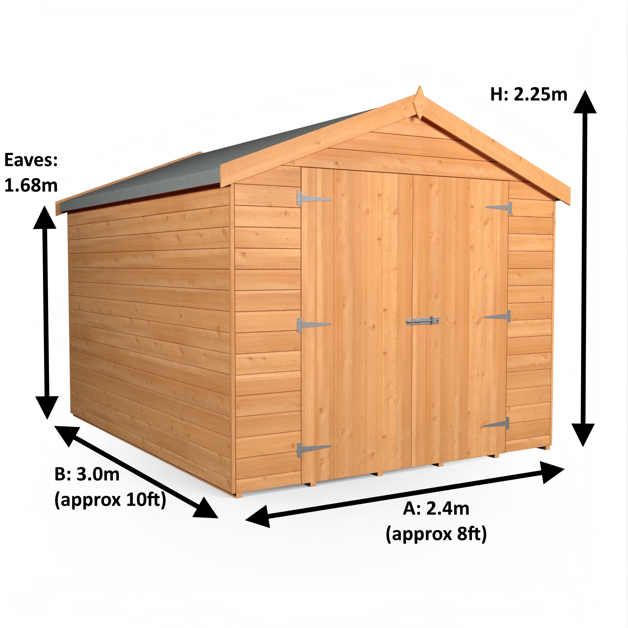 2.4x3.0 Warwick Double Door - Image 4