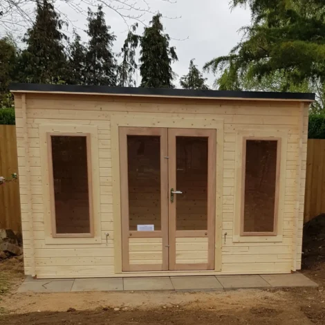 1.8x3.6 Charnwood Pent C Modern 33mm