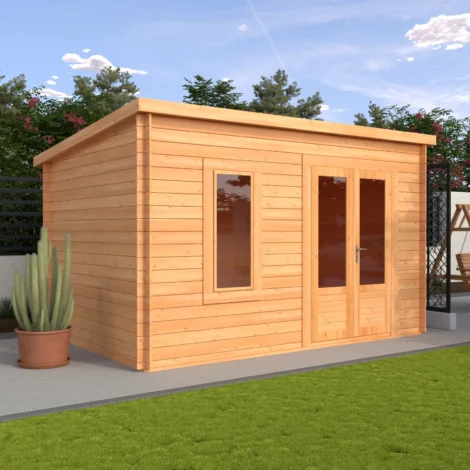 1.8x2.4 Charnwood Pent A Modern 33mm