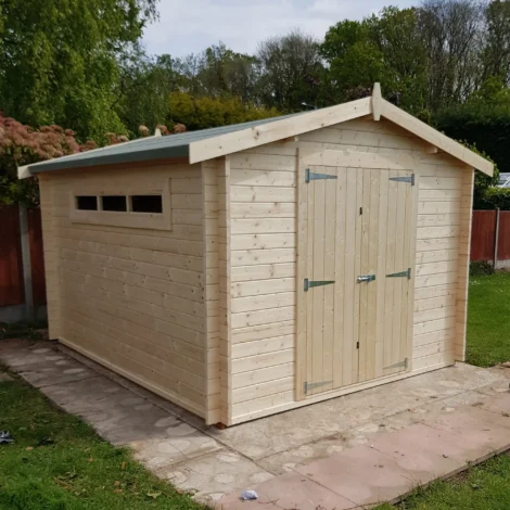 1.8x2.4 Charnwood Shed - Double Door 33mm