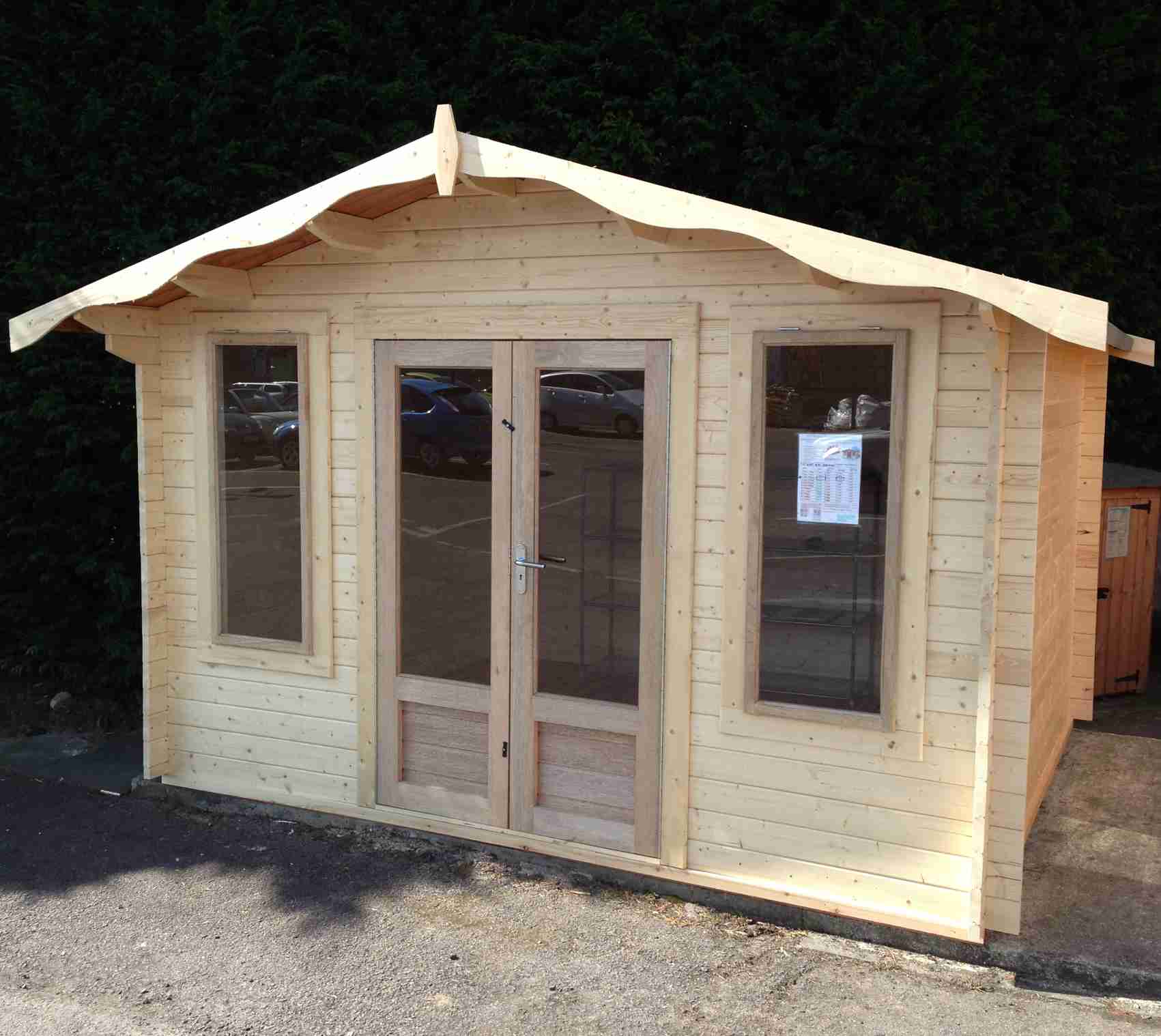 1.8x3.6 Charnwood Pent C Modern 33mm - Image 2