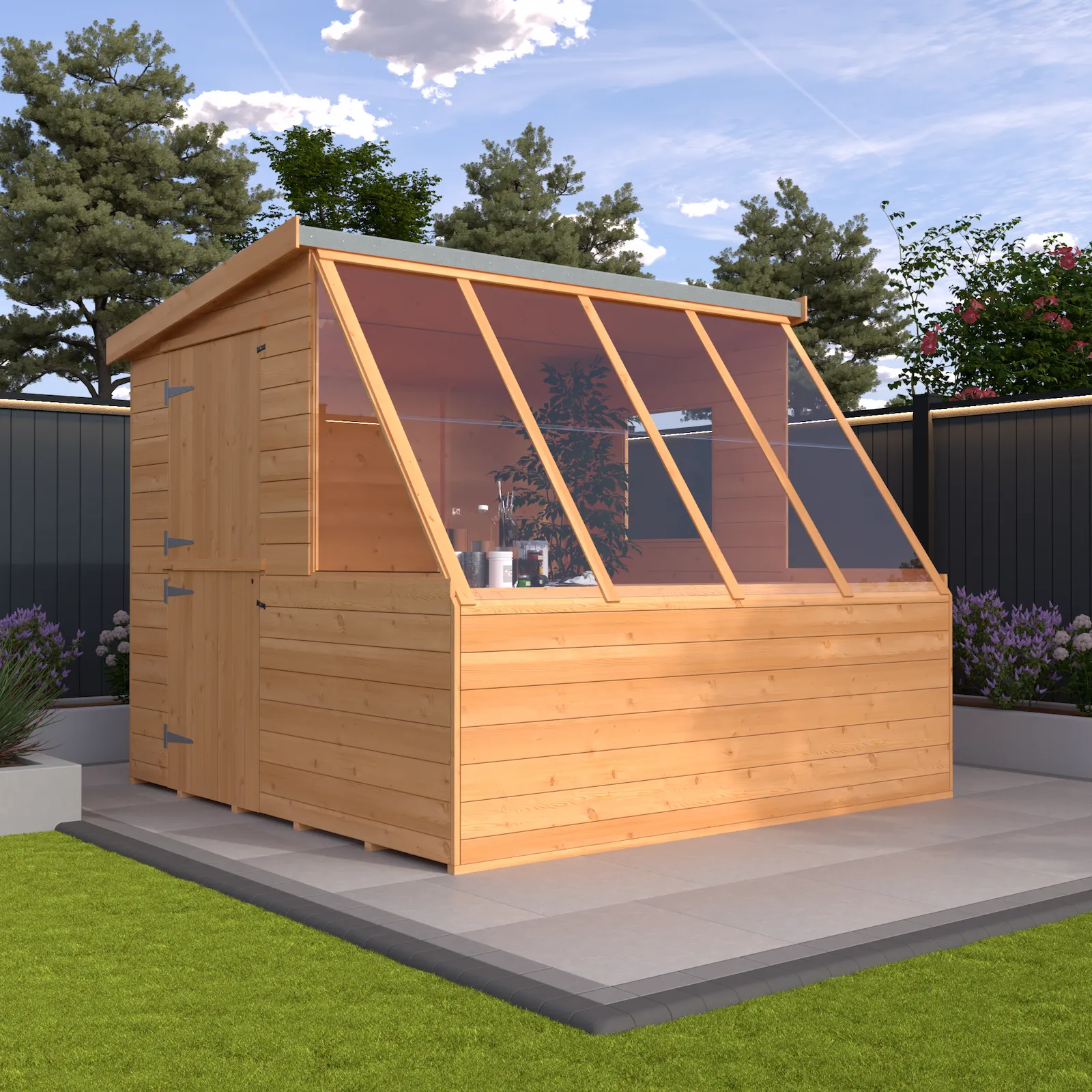 3.0x1.8 Dual Potting Shed 15mm (non 3D)