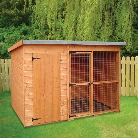 3.0x1.2 Laughton 12mm Kennel & Run (non 3D)