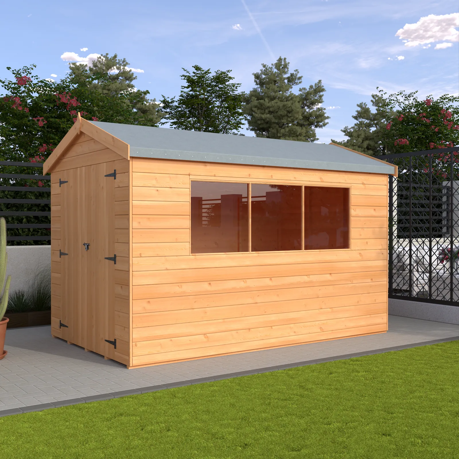 1.8x3.0 Norfolk Double Door 12mm