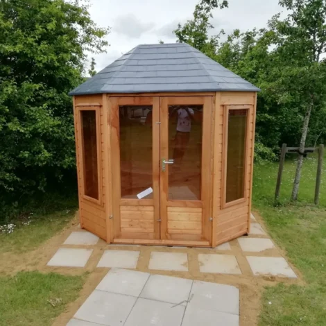 2.4x1.8 Oakdale Octagonal Modern 15mm (non 3D)