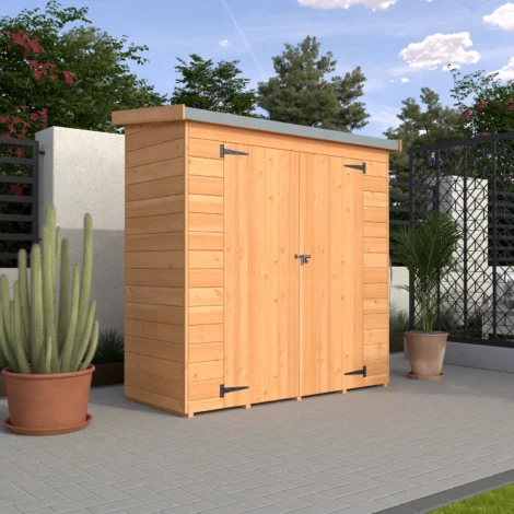 1.8x0.8 Wallshed Double Door 12mm (non 3D)